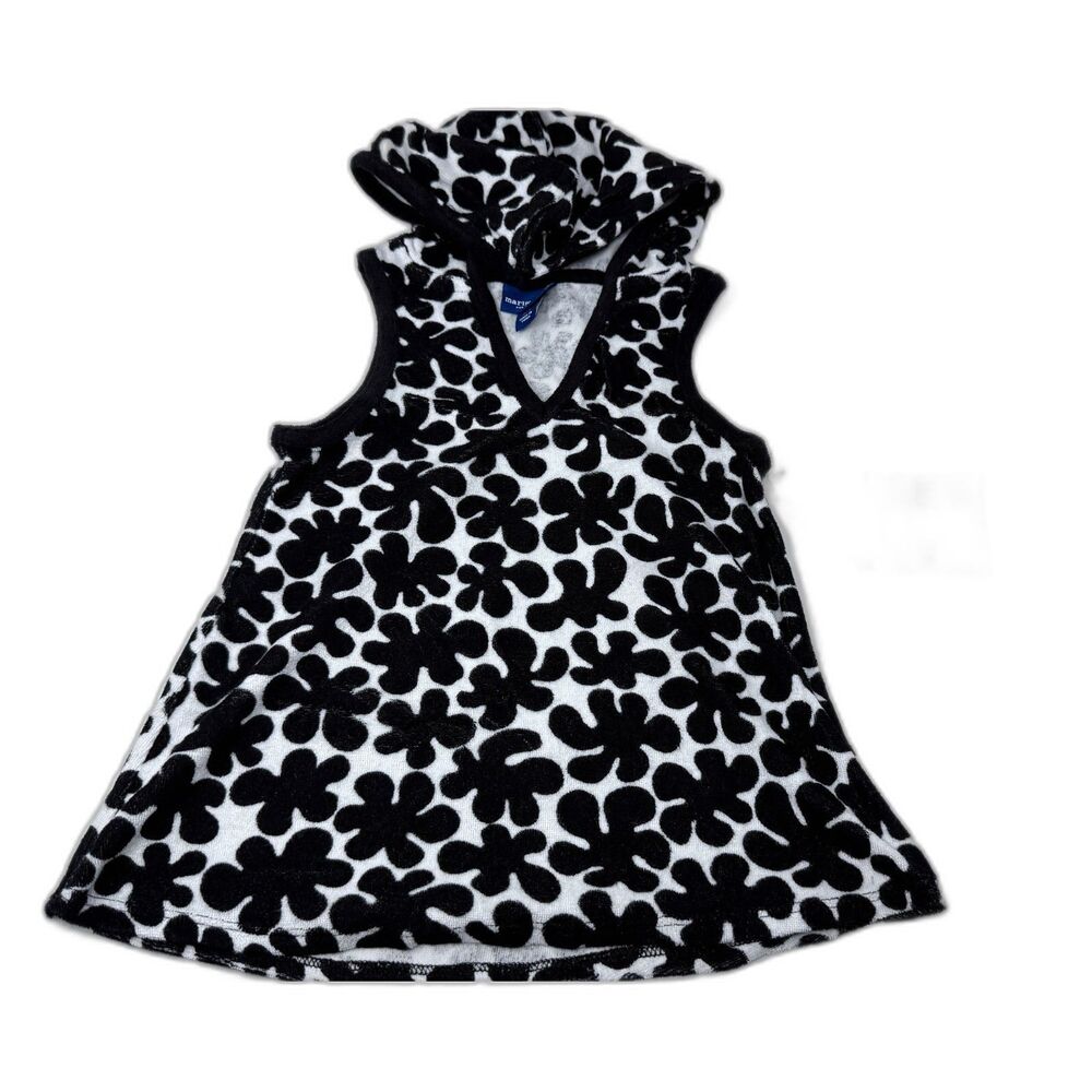 NWT Marimekko for Target Toddler Girls' TerryCloth Cover-Up Hoodie 12Mo Paprika